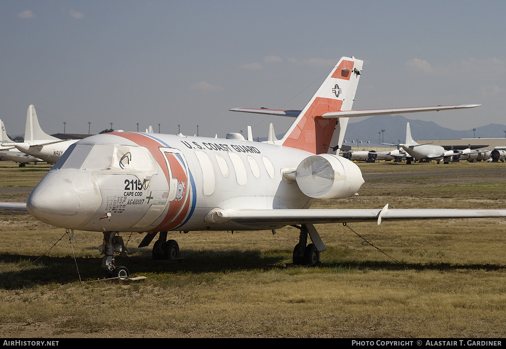 Aircraft Photo of 2115 | Dassault HU-25A Guardian (20G) | USA - Coast Guard | AirHistory.net #45283