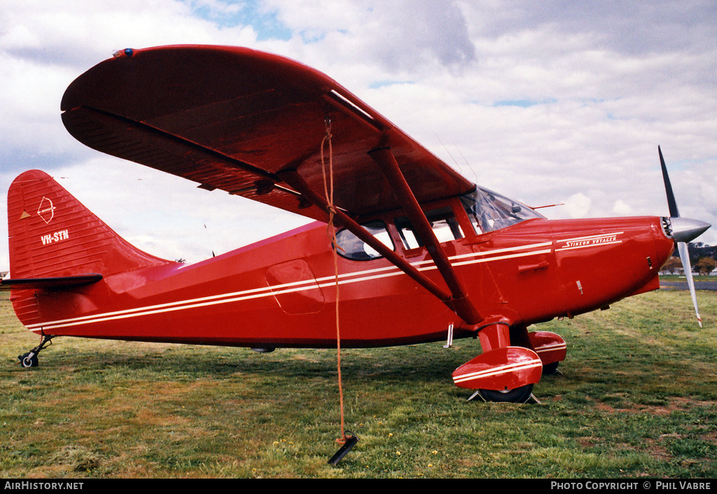 Aircraft Photo of VH-STN | Stinson 108-3 Voyager | AirHistory.net #45286