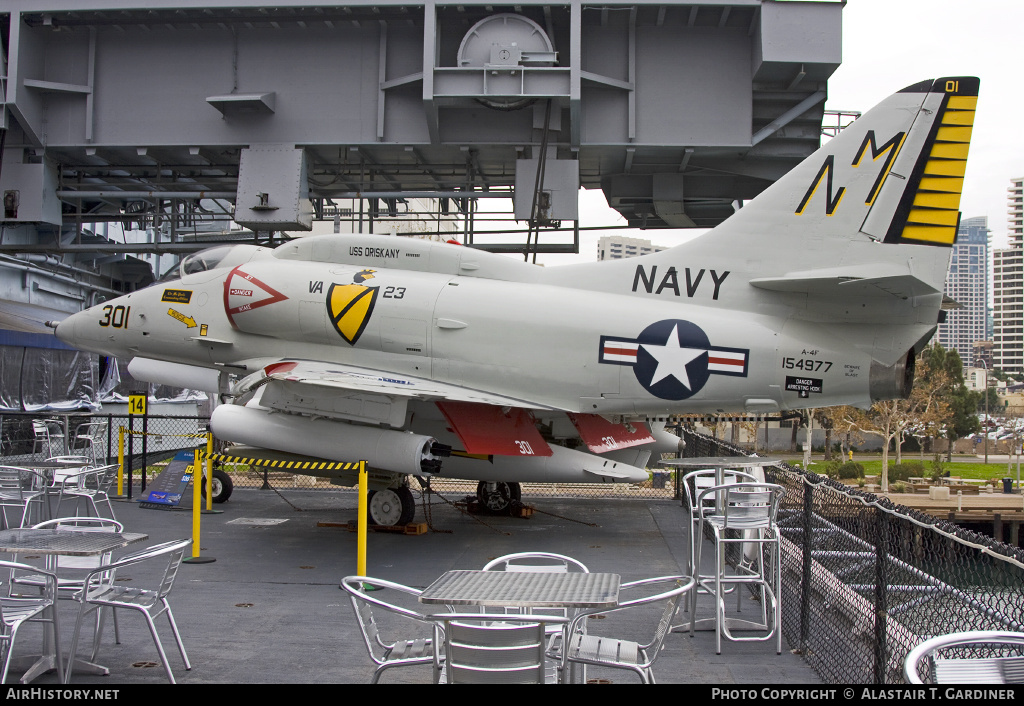 Aircraft Photo of 154977 | McDonnell Douglas A-4F Skyhawk | USA - Navy | AirHistory.net #45300