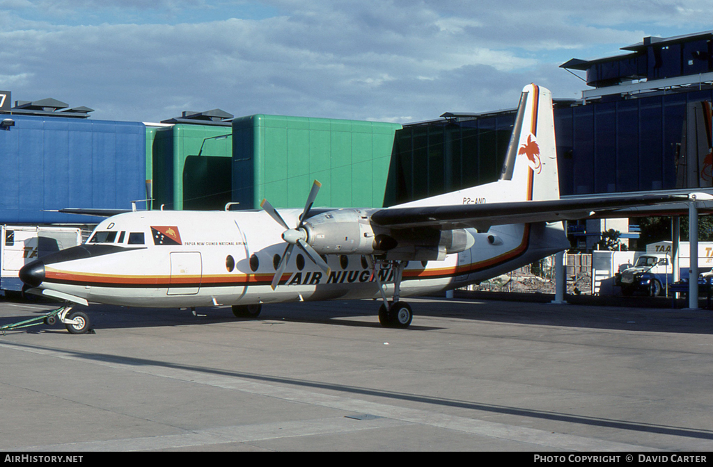 Aircraft Photo of P2-AND | Fokker F27-200 Friendship | Air Niugini | AirHistory.net #45304