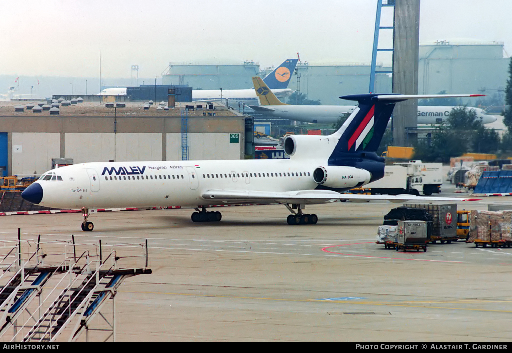 Aircraft Photo of HA-LCA | Tupolev Tu-154B-2 | Malév - Hungarian Airlines | AirHistory.net #45311