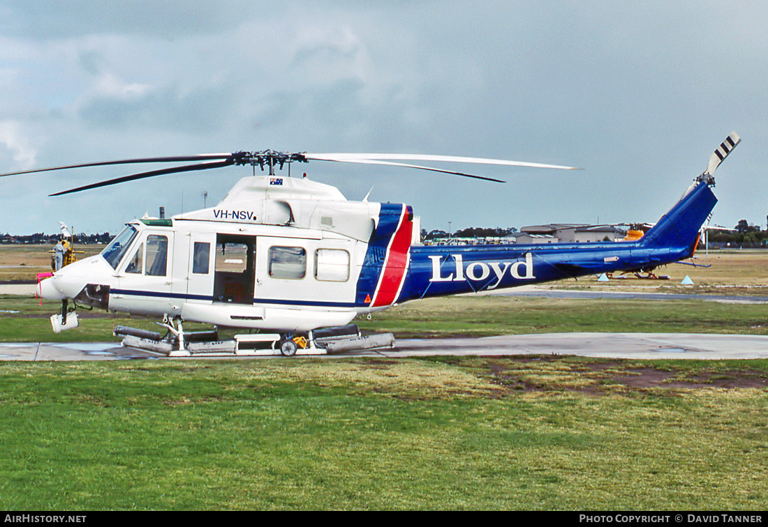 Aircraft Photo of VH-NSV | Bell 412 | Lloyd Helicopters | AirHistory.net #45312
