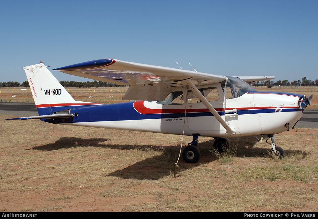Aircraft Photo of VH-KOD | Cessna 172H | AirHistory.net #45317