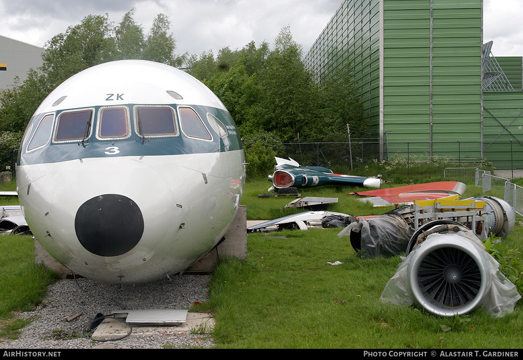 Aircraft Photo of G-AWZK | Hawker Siddeley HS-121 Trident 3B | BEA - British European Airways | AirHistory.net #45321