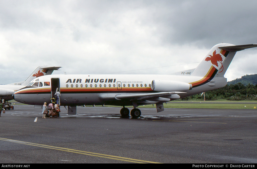 Aircraft Photo of P2-ANE | Fokker F28-1000 Fellowship | Air Niugini | AirHistory.net #45340