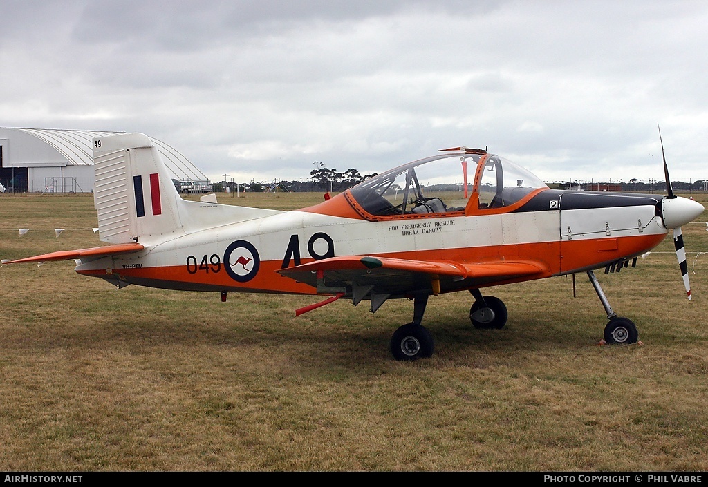 Aircraft Photo of VH-PTM | New Zealand CT-4A Airtrainer | Australia - Air Force | AirHistory.net #45343