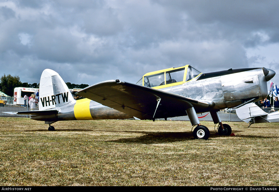 Aircraft Photo of VH-RTW | De Havilland DHC-1 Chipmunk Mk22 | AirHistory.net #45368