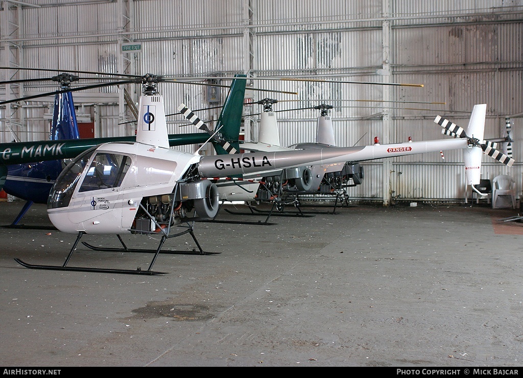 Aircraft Photo of G-HSLA | Robinson R-22 Beta | AirHistory.net #45370