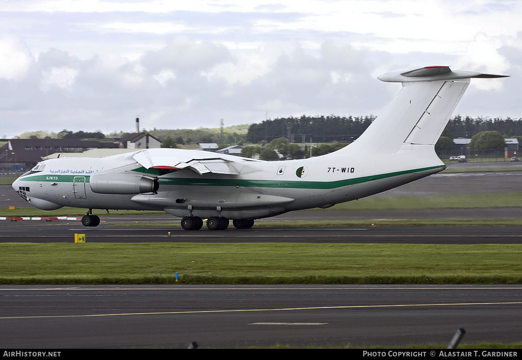 Aircraft Photo of 7T-WID | Ilyushin Il-76TD | Algeria - Air Force | AirHistory.net #45392