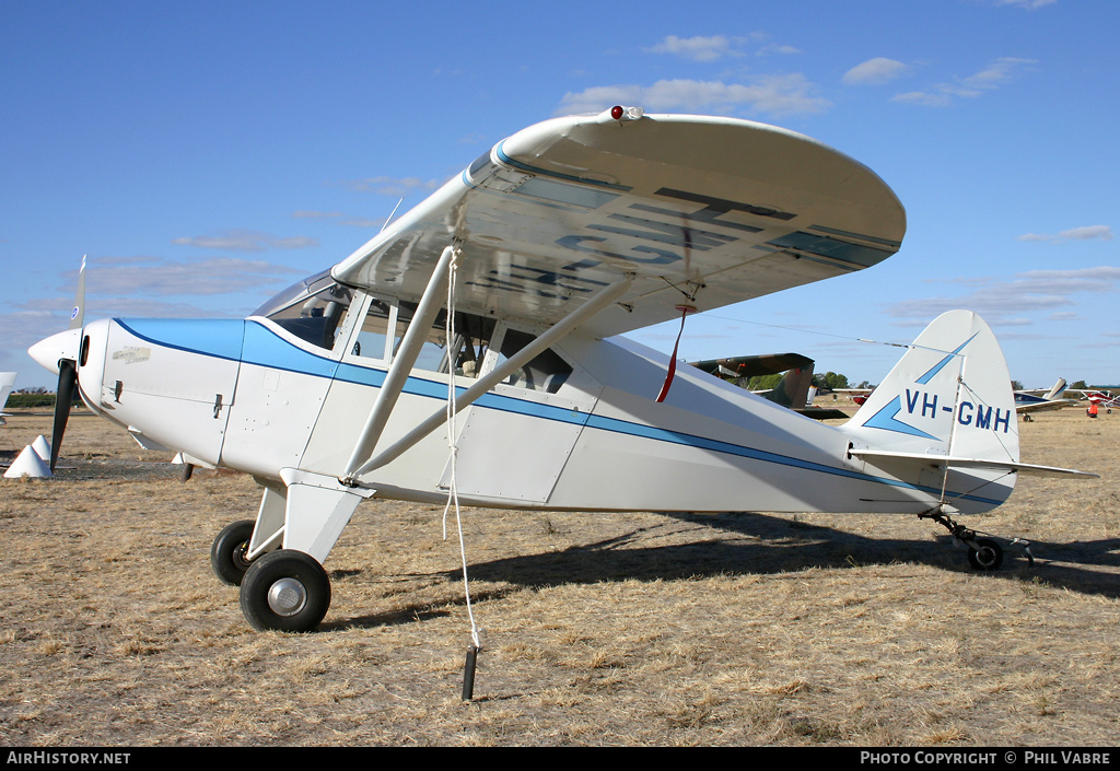 Aircraft Photo of VH-GMH | Piper PA-22/20-150 Pacer | AirHistory.net #45394