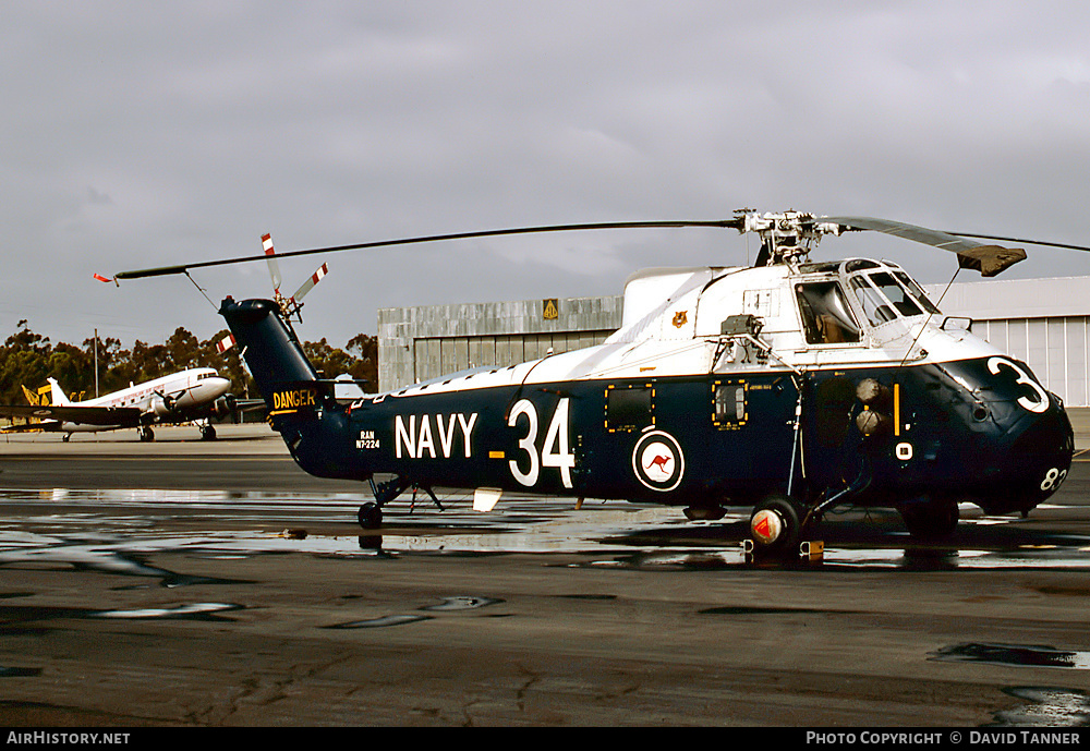 Aircraft Photo of N7-224 | Westland WS-58 Wessex HAS.31B | Australia - Navy | AirHistory.net #45409