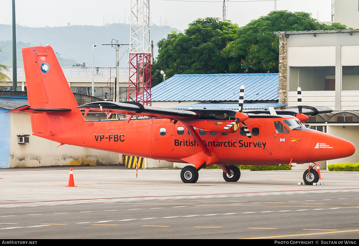 Aircraft Photo of VP-FBC | De Havilland Canada DHC-6-300 Twin Otter | British Antarctic Survey | AirHistory.net #45427