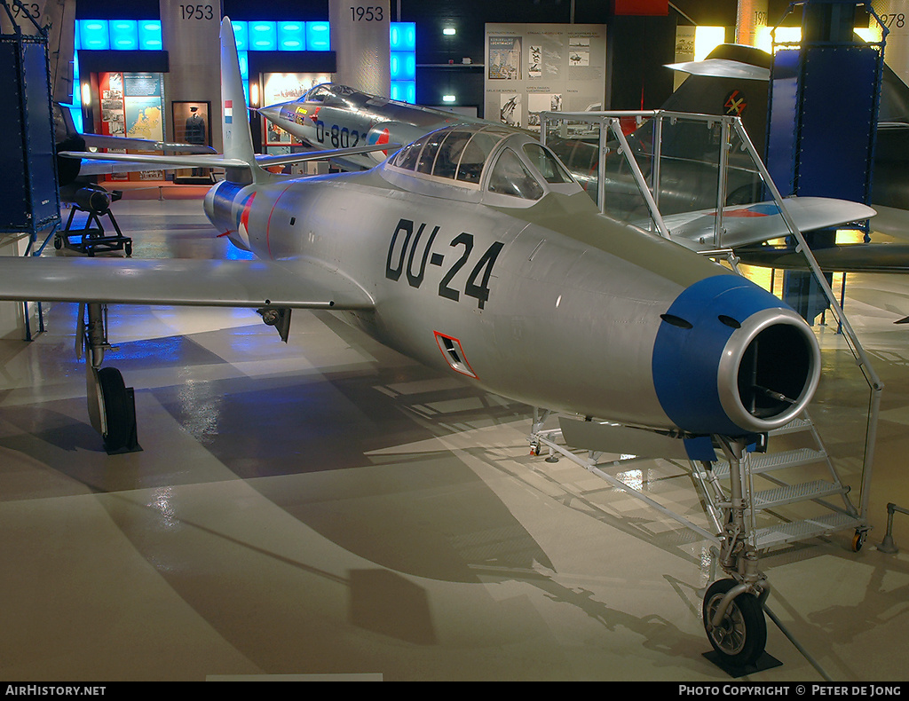 Aircraft Photo of K-171 | Republic F-84G Thunderjet | Netherlands - Air Force | AirHistory.net #45434