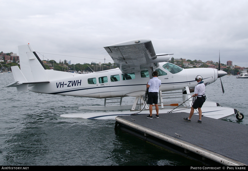 Aircraft Photo of VH-ZWH | Cessna 208 Caravan I | Sydney Seaplanes | AirHistory.net #45444