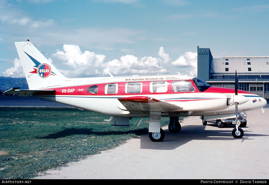Aircraft Photo of VH-DAP | Piper PA-31-310 Navajo | Delhi Australian Petroleum | AirHistory.net #45474