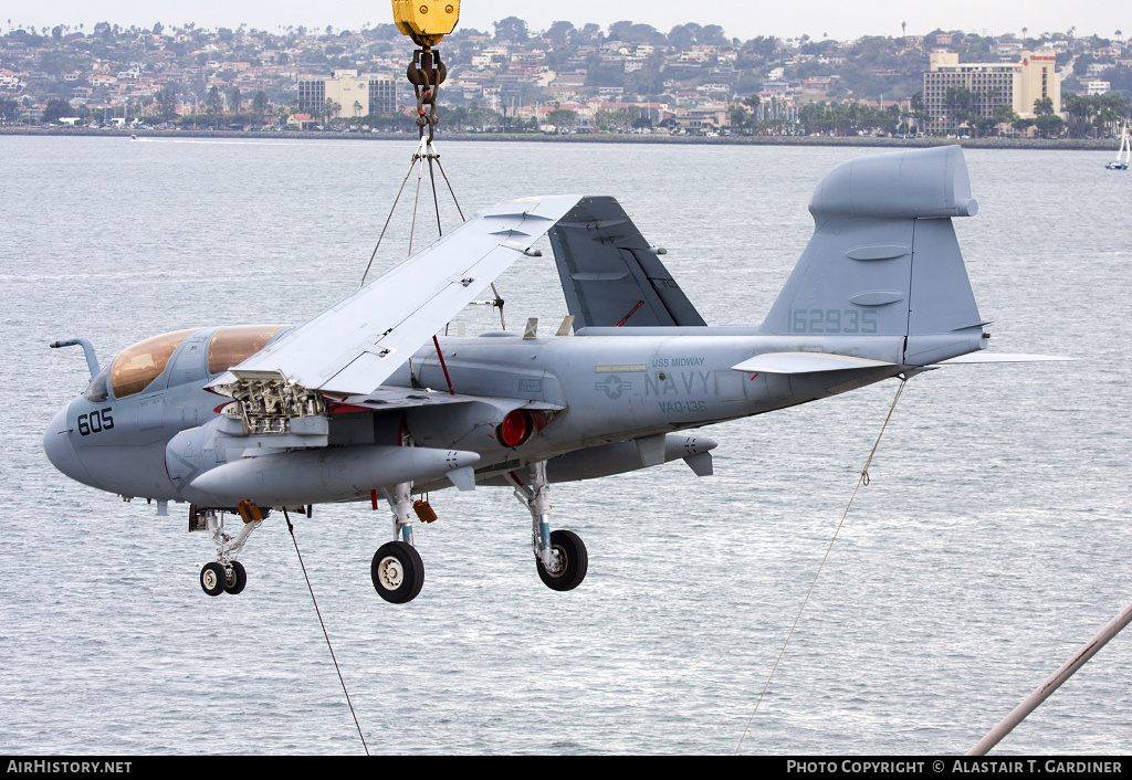 Aircraft Photo of 162935 | Grumman EA-6B Prowler (G-128) | USA - Navy | AirHistory.net #45499