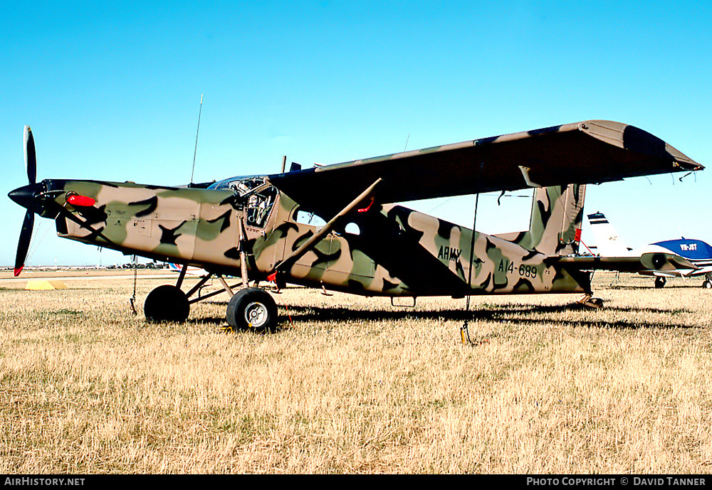 Aircraft Photo of A14-689 | Pilatus PC-6/B1-H2 Turbo Porter | Australia - Army | AirHistory.net #45502