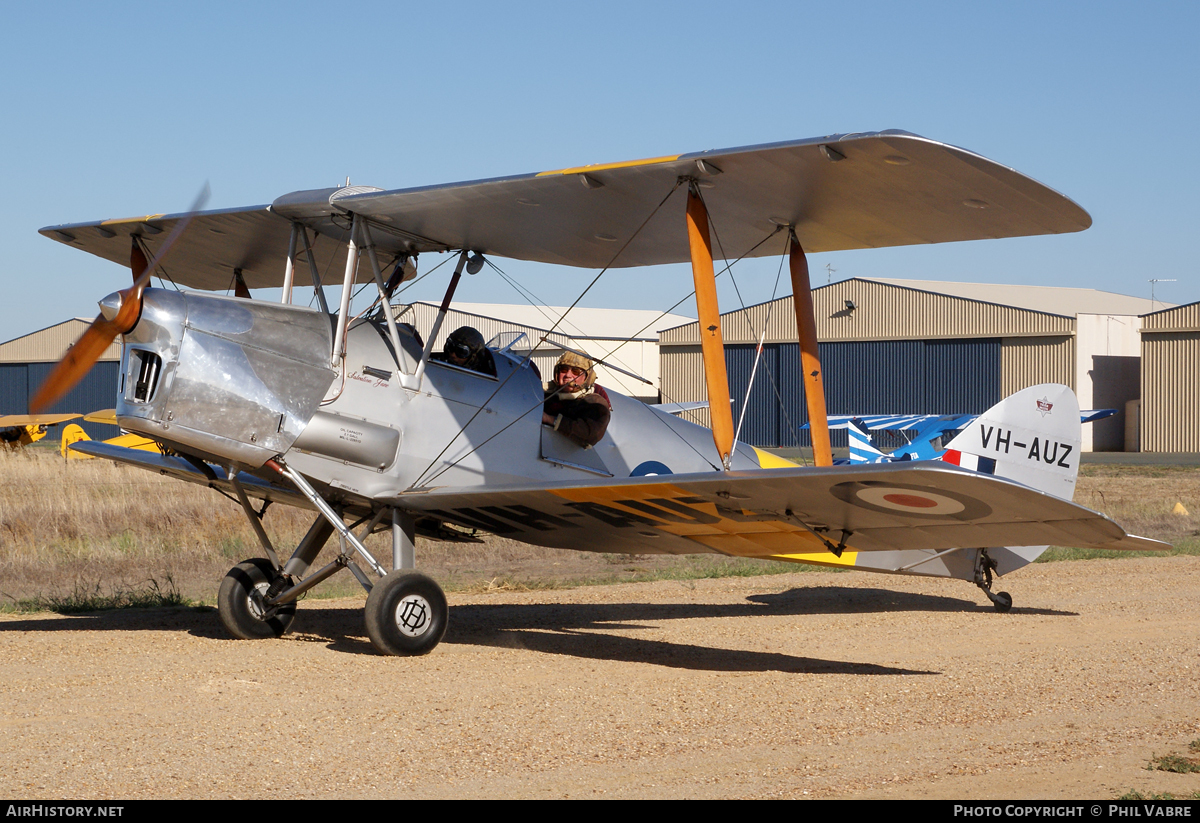 Aircraft Photo of VH-AUZ / A17-159 | De Havilland D.H. 82A Tiger Moth | Australia - Air Force | AirHistory.net #45534