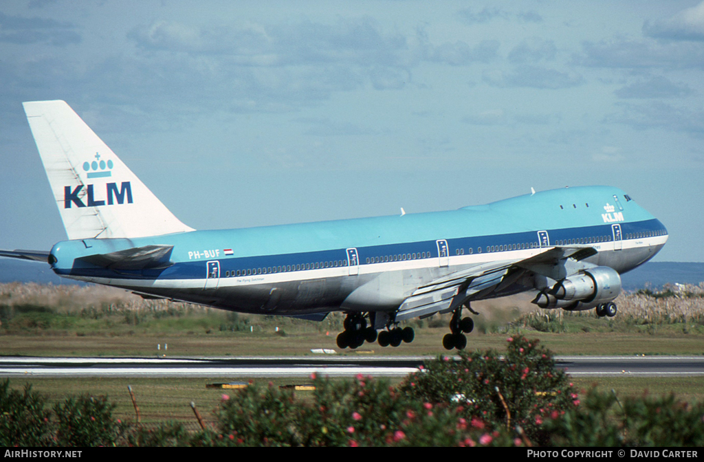 Aircraft Photo of PH-BUF | Boeing 747-206B | KLM - Royal Dutch Airlines | AirHistory.net #45549