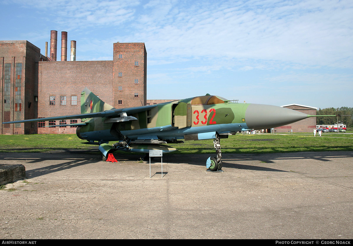 Aircraft Photo of 332 | Mikoyan-Gurevich MiG-23ML | East Germany - Air Force | AirHistory.net #45562