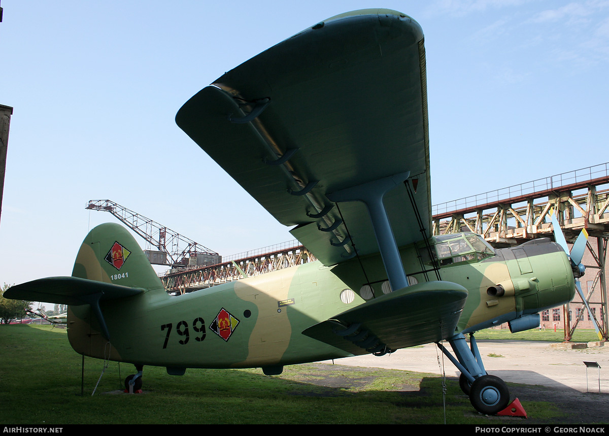 Aircraft Photo of 799 | Antonov An-2TD | East Germany - Air Force | AirHistory.net #45565