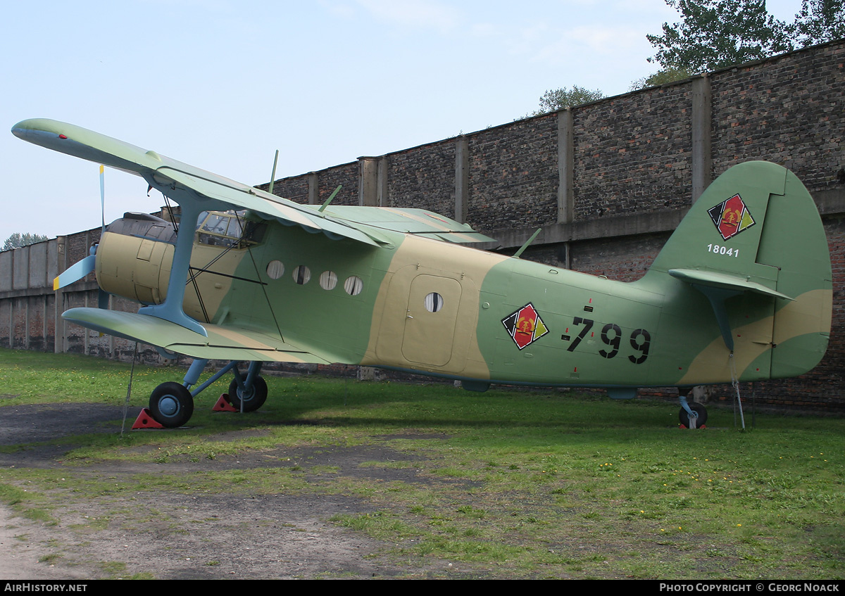 Aircraft Photo of 799 | Antonov An-2TD | East Germany - Air Force | AirHistory.net #45566