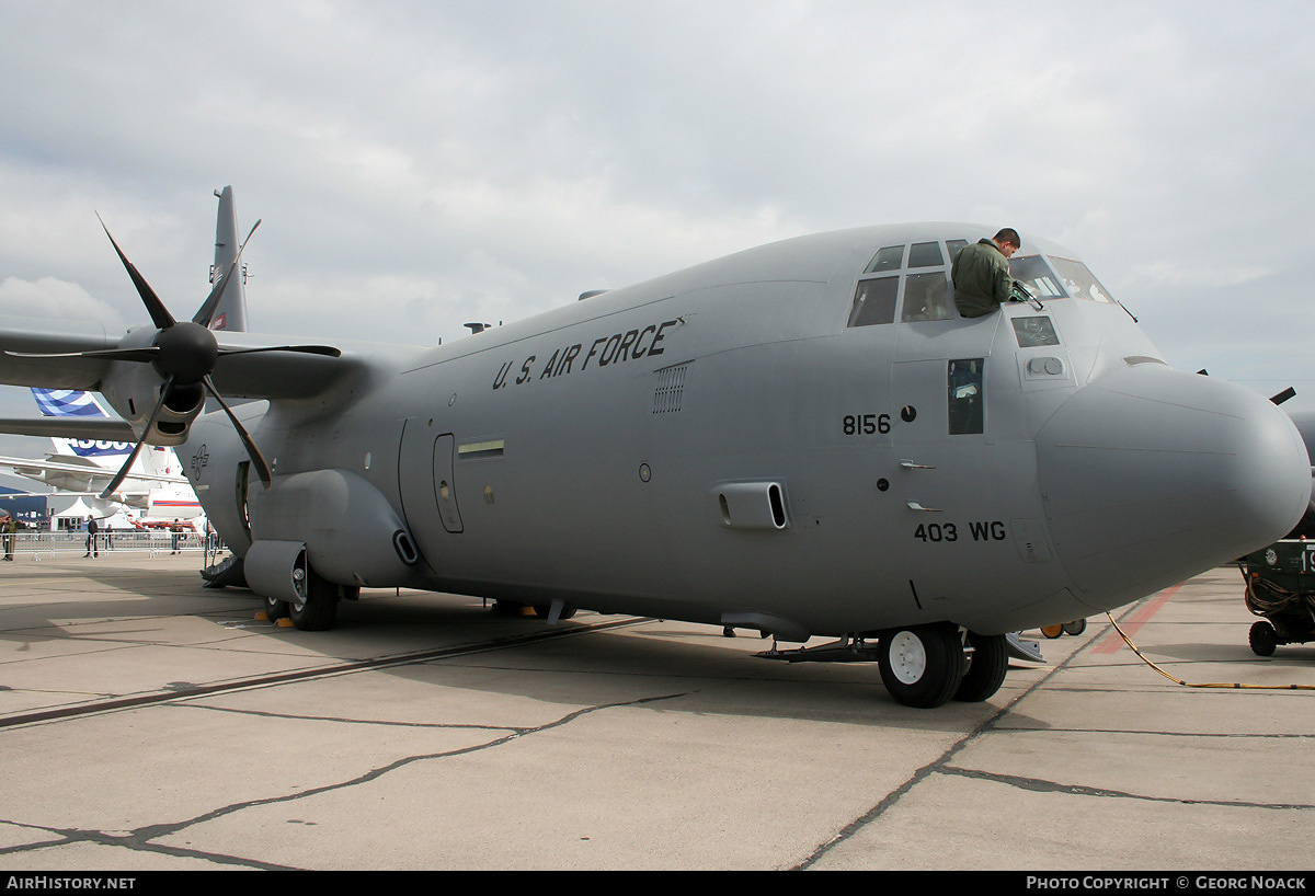 Aircraft Photo of 05-8156 / AF05-8156 | Lockheed Martin C-130J-30 Hercules | USA - Air Force | AirHistory.net #45588