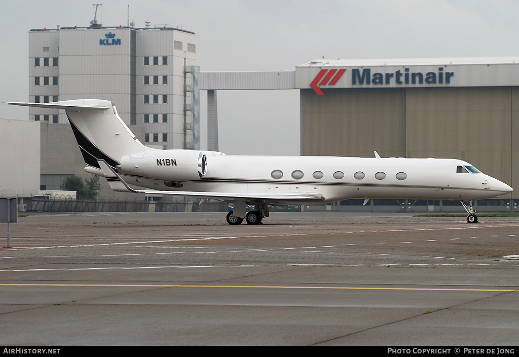 Aircraft Photo of N1BN | Gulfstream Aerospace G-V-SP Gulfstream G550 | AirHistory.net #45602