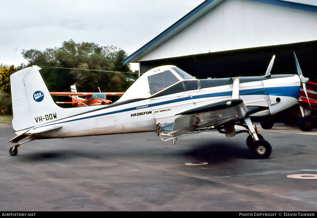 Aircraft Photo of VH-DOW | Cessna A188 AgWagon 300 | Hazelton Air Services - HAS | AirHistory.net #45621