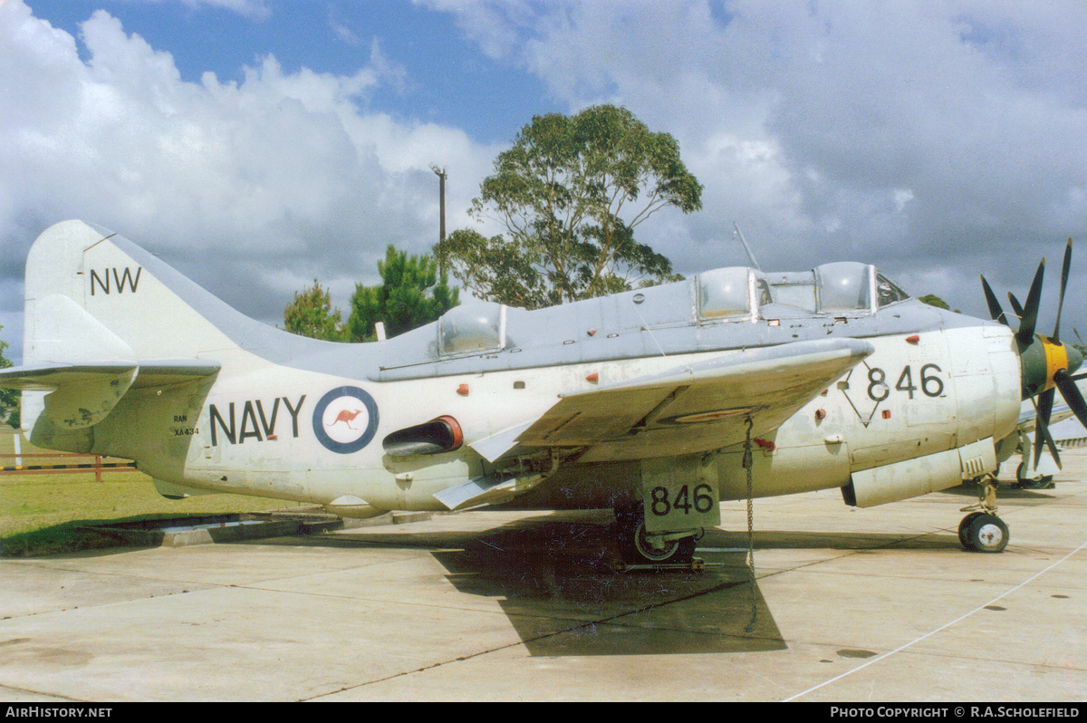 Aircraft Photo of XA434 | Fairey Gannet AS.1 | Australia - Navy | AirHistory.net #45628