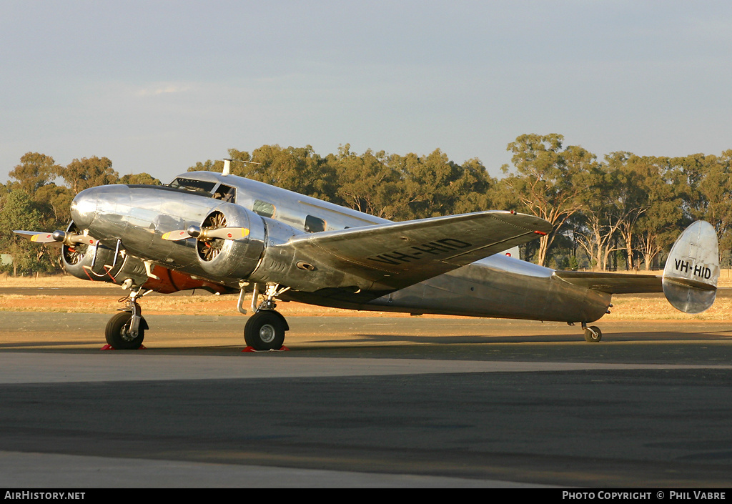 Aircraft Photo of VH-HID | Lockheed 12-A Electra Junior | AirHistory.net #45656