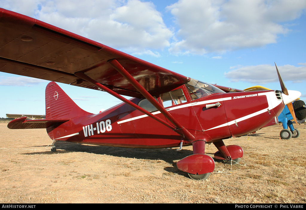 Aircraft Photo of VH-IOB | Stinson 108-3 Voyager | AirHistory.net #45675