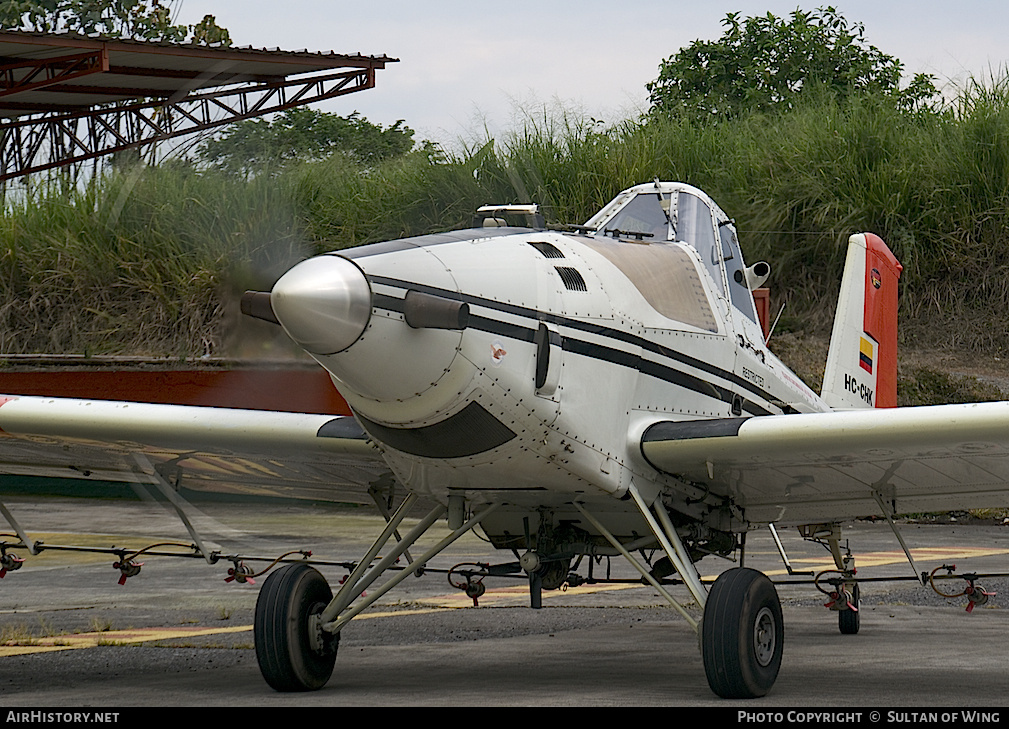 Aircraft Photo of HC-CHK | Thrush S2R-T34 Thrush 510P | Aerovic | AirHistory.net #45685