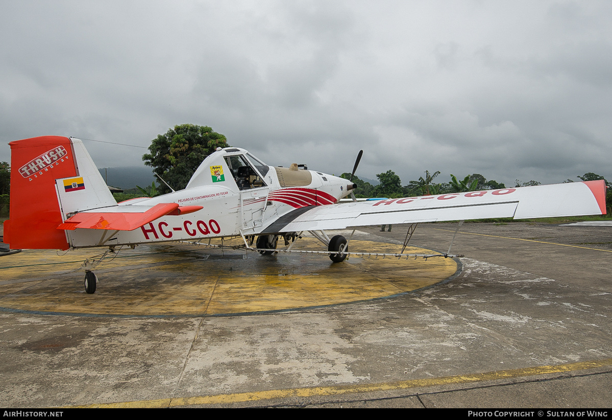 Aircraft Photo of HC-CQO | Thrush S2R-T34 Thrush 510P | AeroAgripac | AirHistory.net #45688