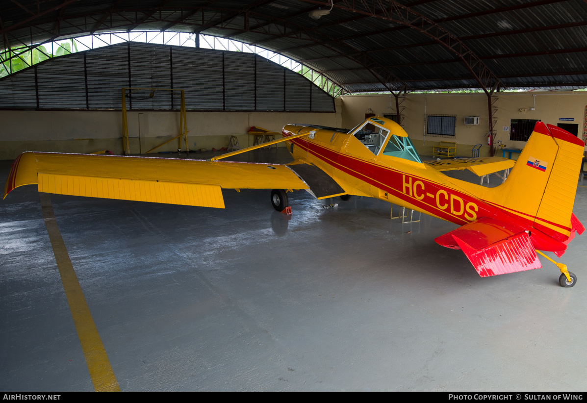 Aircraft Photo of HC-CDS | Cessna A188B AgTruck | AirHistory.net #45694
