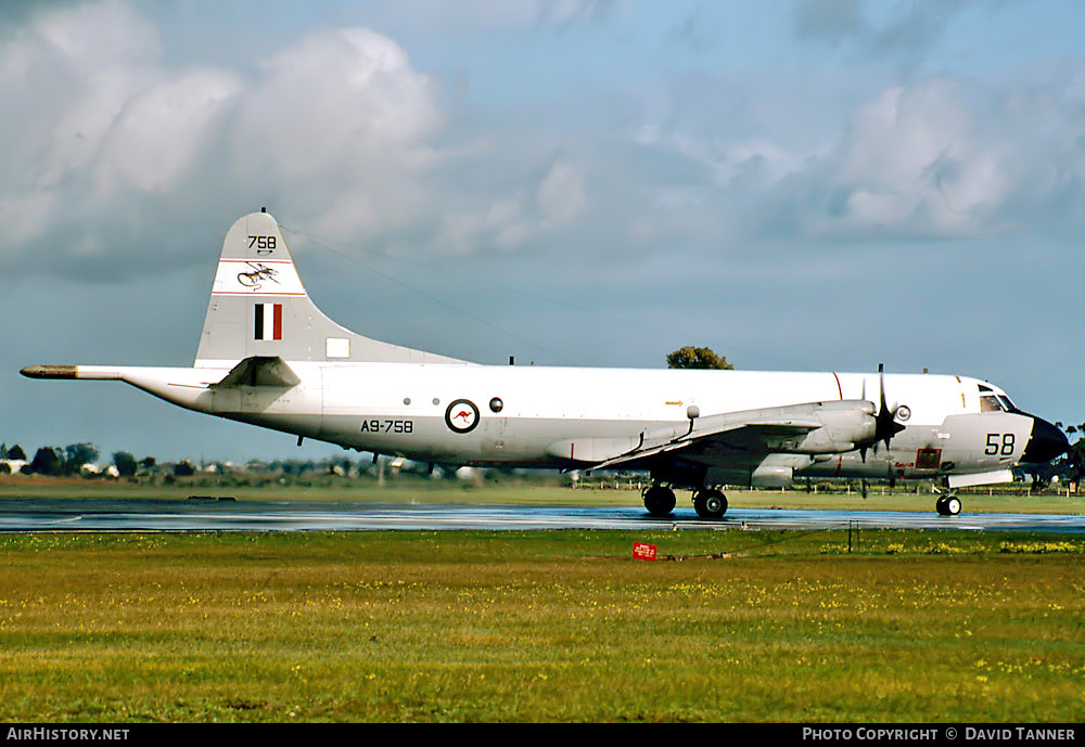 Aircraft Photo of A9-758 | Lockheed P-3C Orion | Australia - Air Force | AirHistory.net #45719