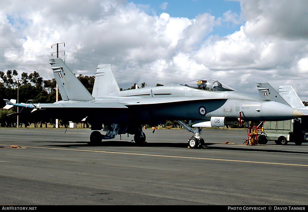 Aircraft Photo of A21-8 | McDonnell Douglas F/A-18A Hornet | Australia - Air Force | AirHistory.net #45722