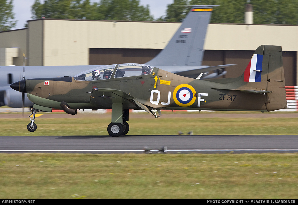 Aircraft Photo of ZF317 | Short S-312 Tucano T1 | UK - Air Force | AirHistory.net #45742