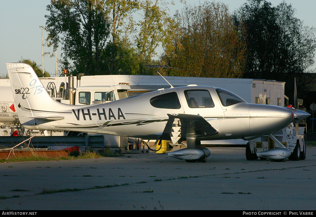 Aircraft Photo of VH-HAA | Cirrus SR-22 G2-GTS | AirHistory.net #45753