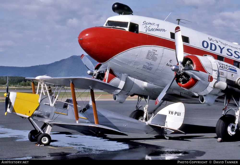 Aircraft Photo of VH-PUI | De Havilland D.H. 82A Tiger Moth | AirHistory.net #45760