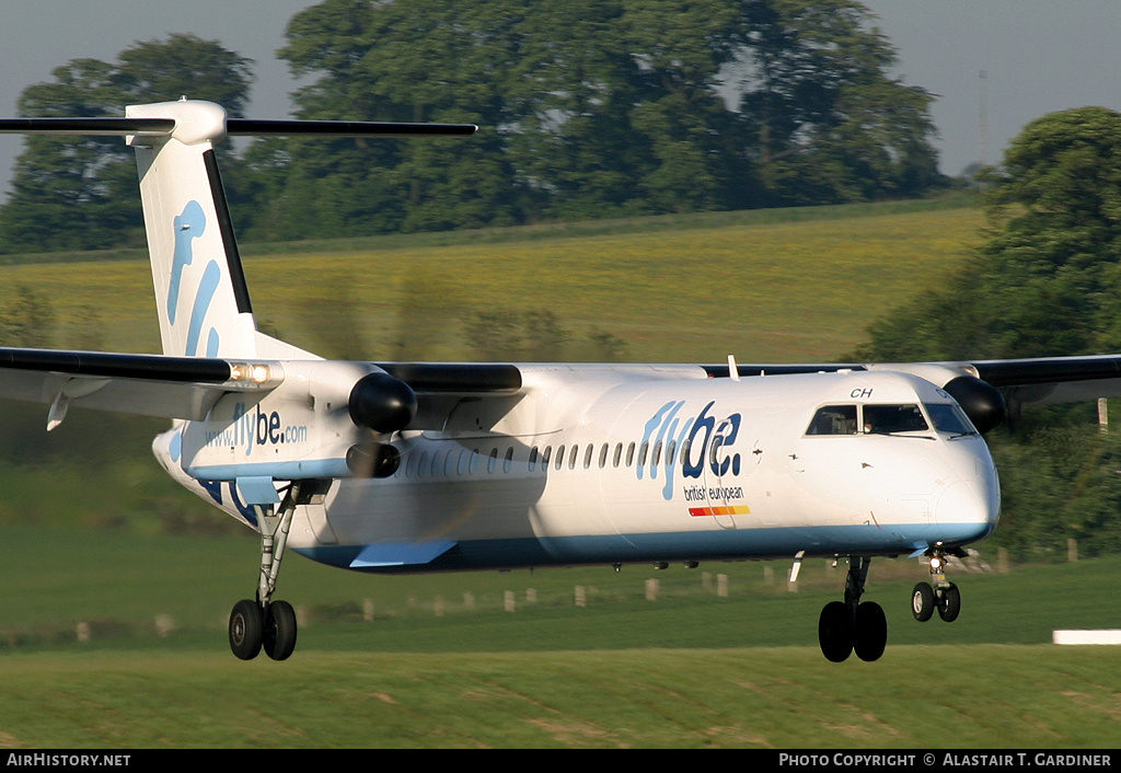 Aircraft Photo of G-JECH | Bombardier DHC-8-402 Dash 8 | Flybe - British European | AirHistory.net #45766