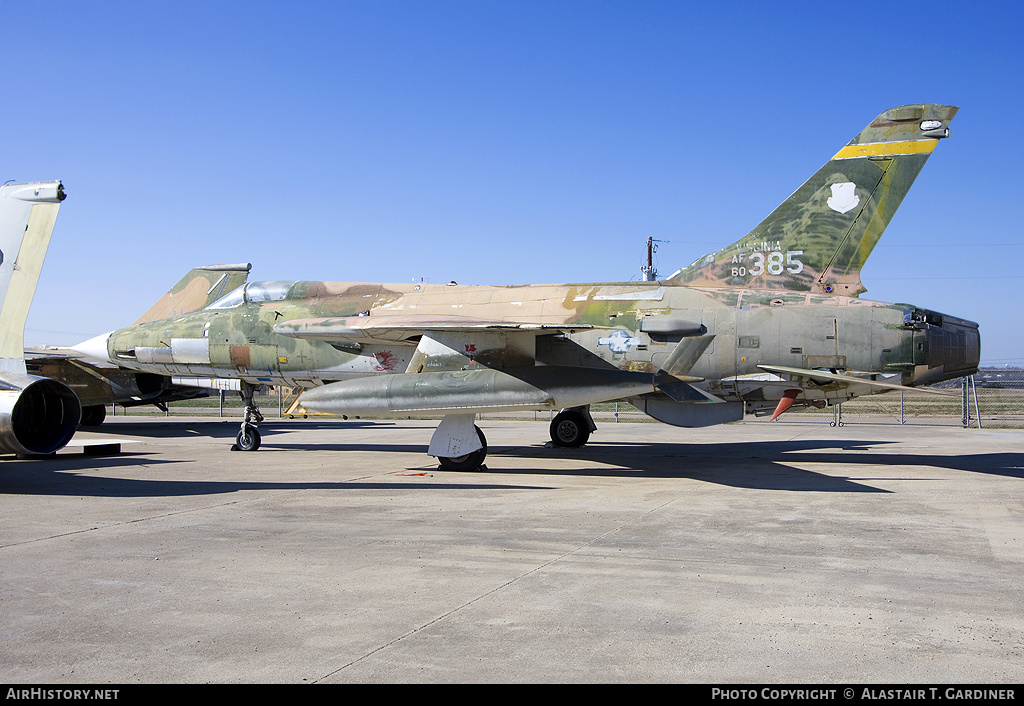 Aircraft Photo of 60-5385 / AF60-385 | Republic F-105D Thunderchief | USA - Air Force | AirHistory.net #45769