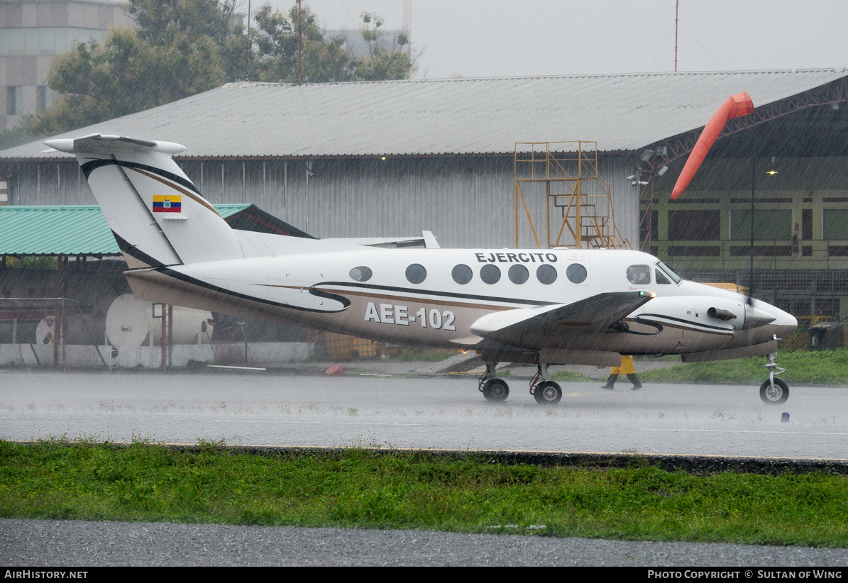 Aircraft Photo of AEE-102 | Hawker Beechcraft B200 King Air | Ecuador - Army | AirHistory.net #45789