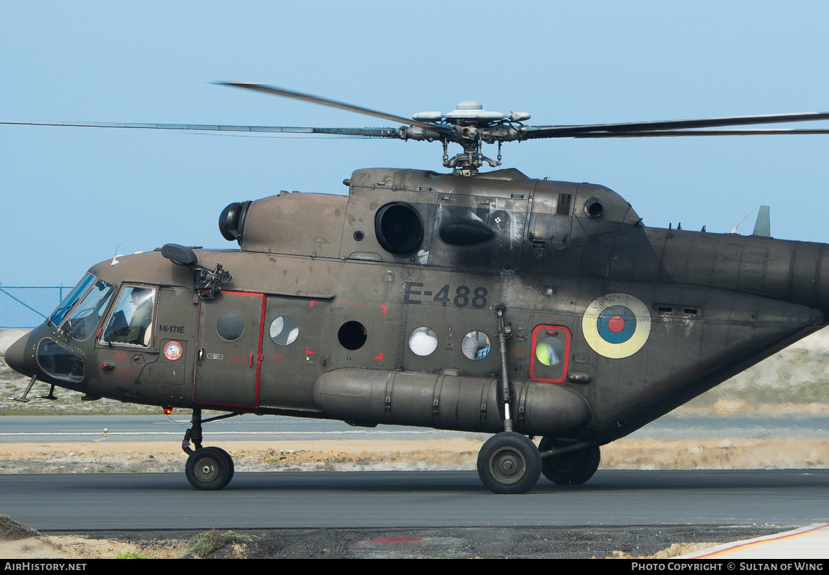 Aircraft Photo of E-488 | Mil Mi-171E | Ecuador - Army | AirHistory.net #45798