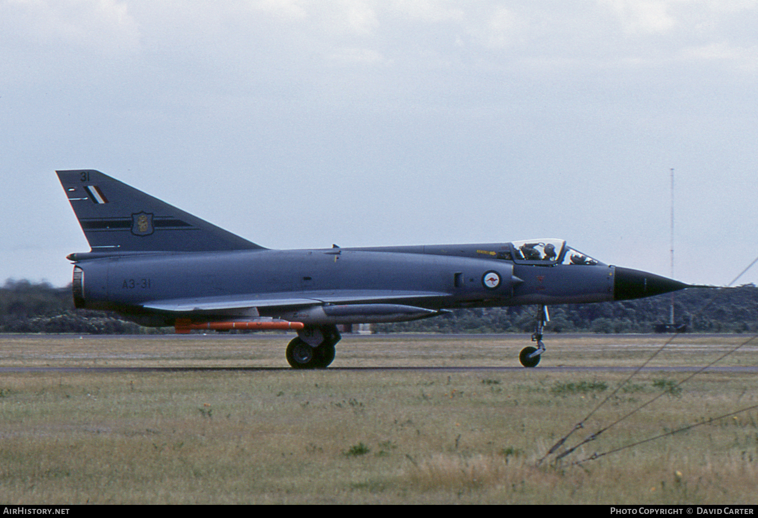 Aircraft Photo of A3-31 | Dassault Mirage IIIO(F/A) | Australia - Air Force | AirHistory.net #45823