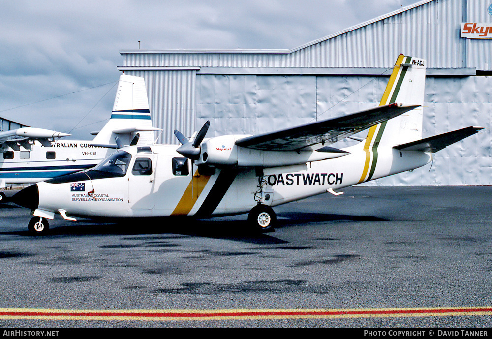 Aircraft Photo of VH-ACJ | Rockwell 500S Shrike Commander | Australian Customs | AirHistory.net #45831