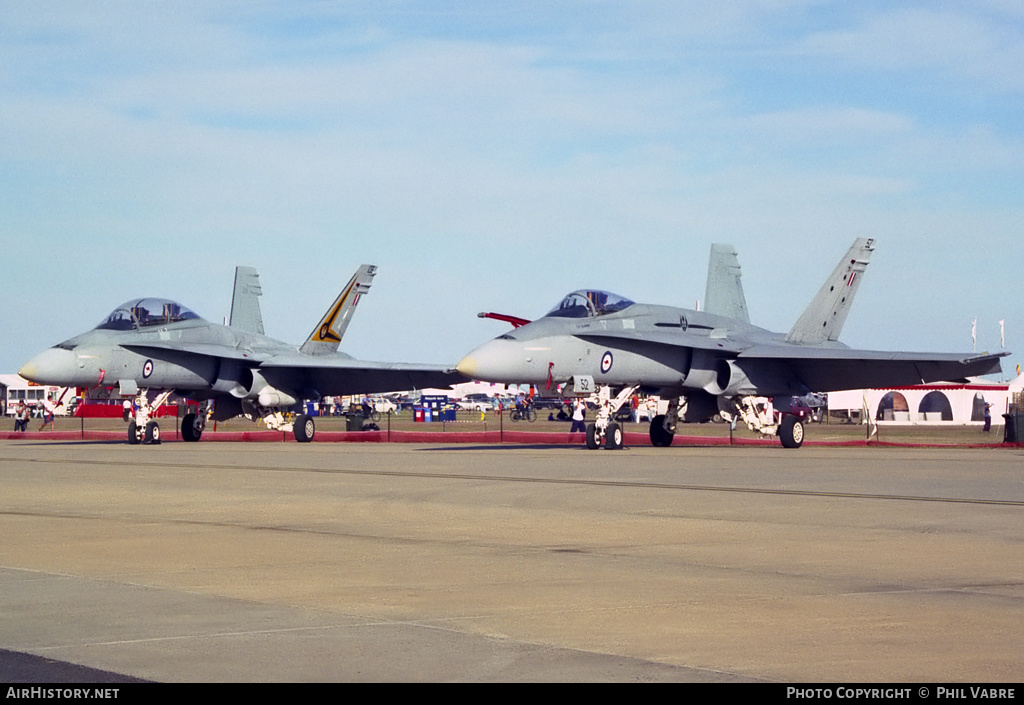 Aircraft Photo of A21-52 | McDonnell Douglas F/A-18A Hornet | Australia - Air Force | AirHistory.net #45836