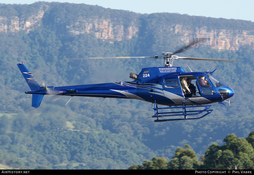 Aircraft Photo of VH-AGL | Eurocopter AS-350B-2 Ecureuil | Touchdown Helicopters | AirHistory.net #45840