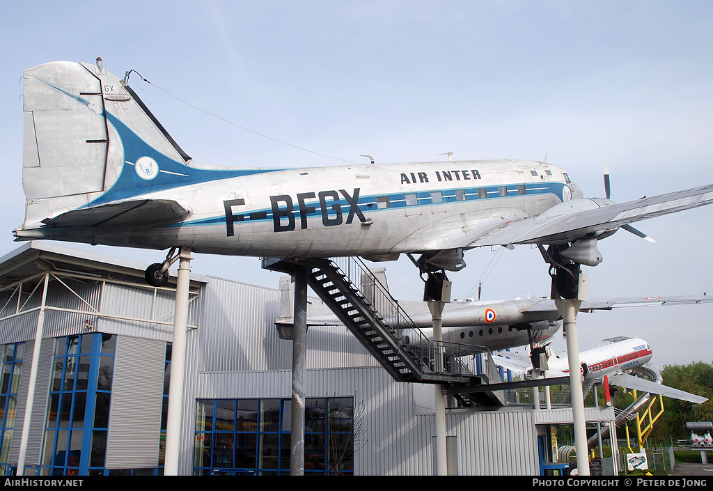 Aircraft Photo of F-BFGX | Douglas DC-3(C) | Air Inter | AirHistory.net #45843