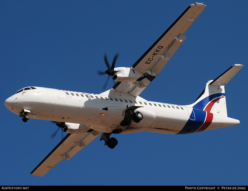 Aircraft Photo of EC-KKQ | ATR ATR-72-500 (ATR-72-212A) | Swiftair | AirHistory.net #45845